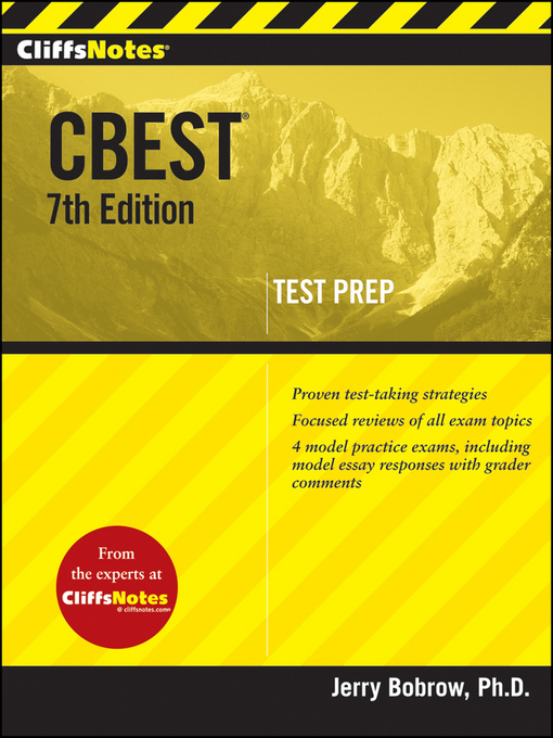 Title details for CliffsNotes CBEST by Jerry Bobrow, Ph.D. - Available
